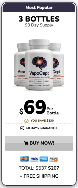vapocept 3 bottles price